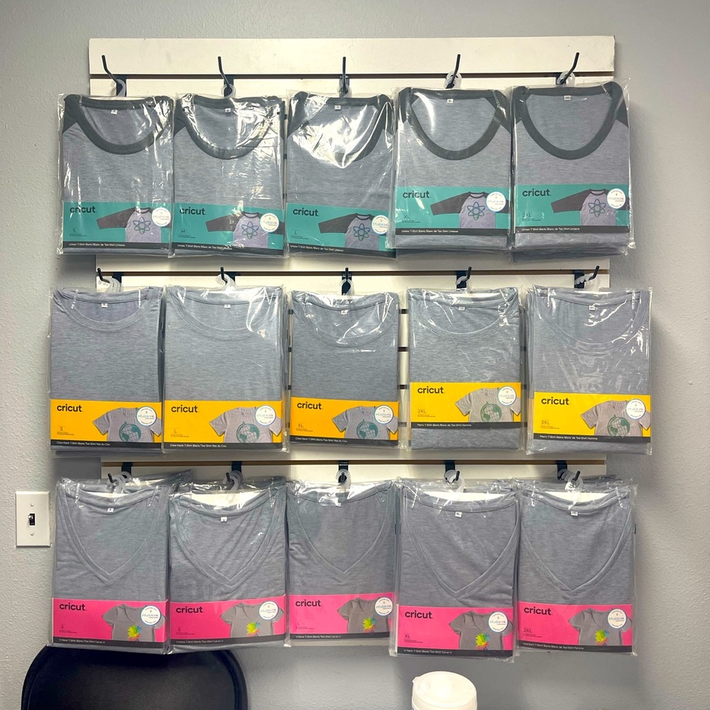 Cricut shirts all sizes
